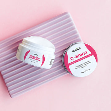 V-Shine Safe and effective intimate whitening cream to lighten dark private areas and restore skin tone at home