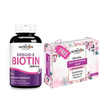 BUY GORGIO-Z-BIOTIN & GET BEAUTY SOAP FREE