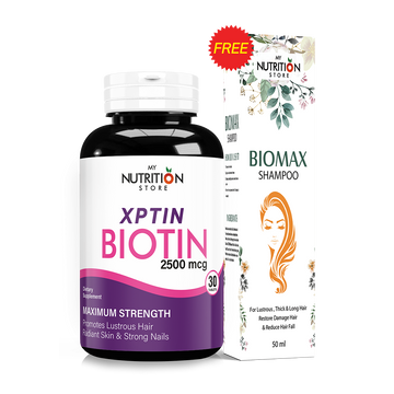 BUY XPTIN-BIOTIN & GET FREE BIOMAX SHAMPOO