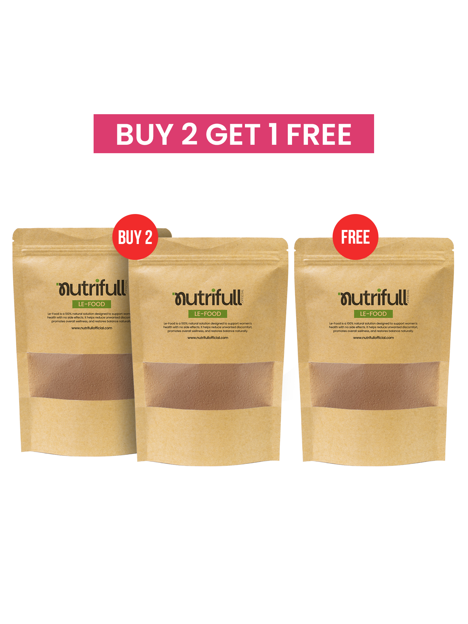 Buy 2 Get 1 Free (Le-Food Powder)