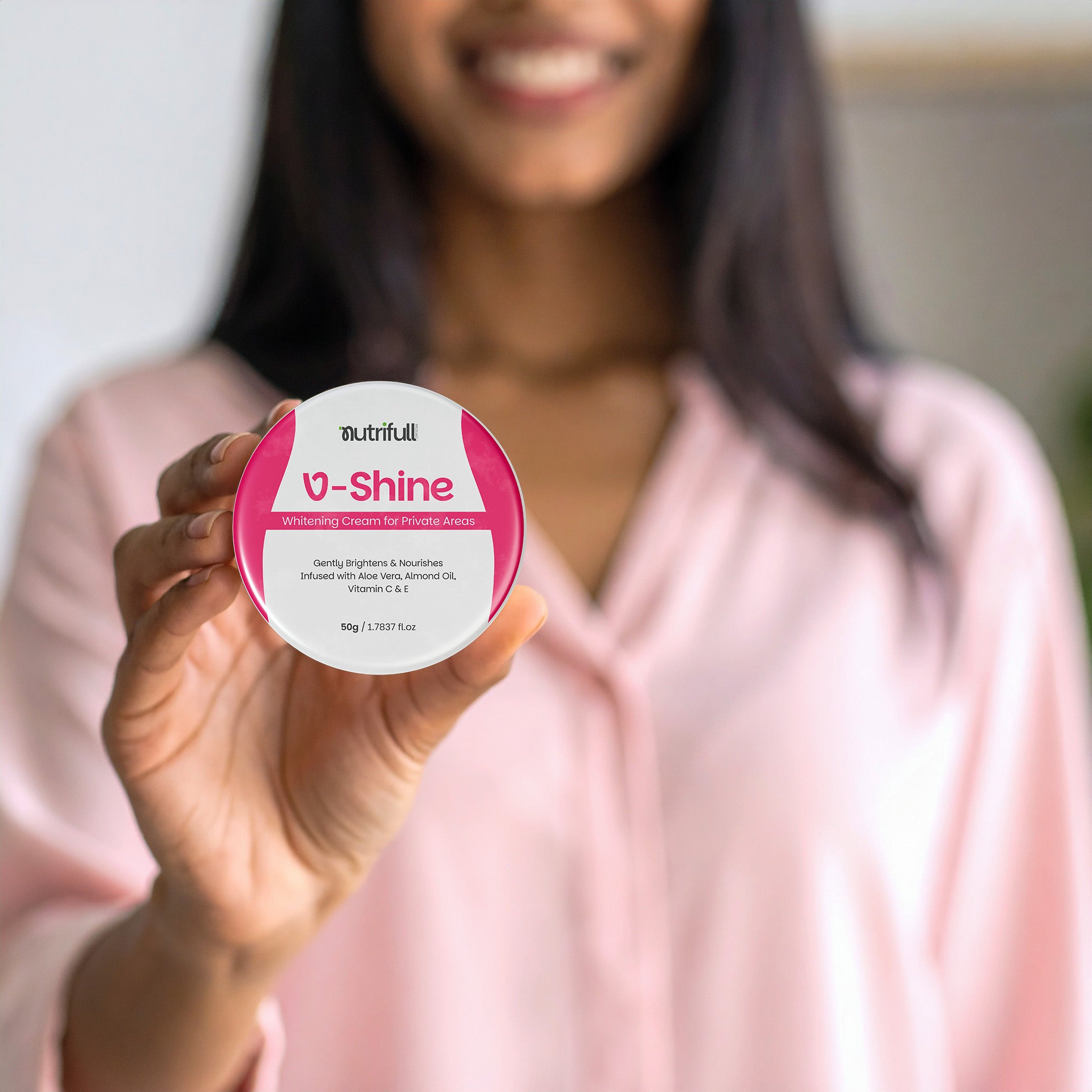 V-Shine Safe and effective intimate whitening cream to lighten dark private areas and restore skin tone at home